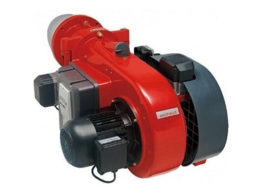 Weishaupt WM-G 10/3-A gas burner, 3/4, design ZM, without gas fittings, art: 21711710-25003115.