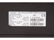 Motor eléctrico Weishaupt W-D160/240-2/22K