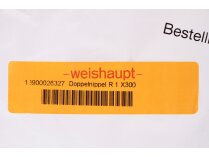 Weishaupt Nipple R1 x 300 mm, 13900026327