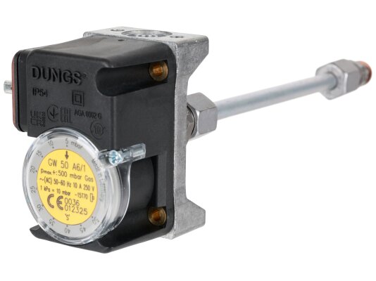 Gas pressure switch GW50 WG10-40 R3 / 4 - R1 1/2 and WGL30 to WGL40 R3 / 4 - R1 1/2 (with W-MF507 and W-MF512)