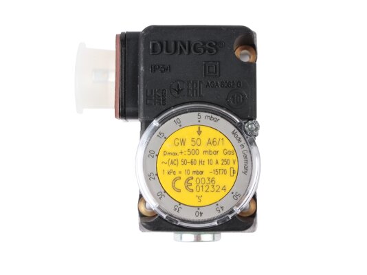 Interruptor de presión de gas Weishaupt GW 50 A6/1, 691381