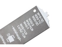 Weishaupt setting template, 24111000017