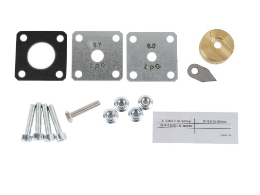Kit de gas licuado Ecoflam, 3122301