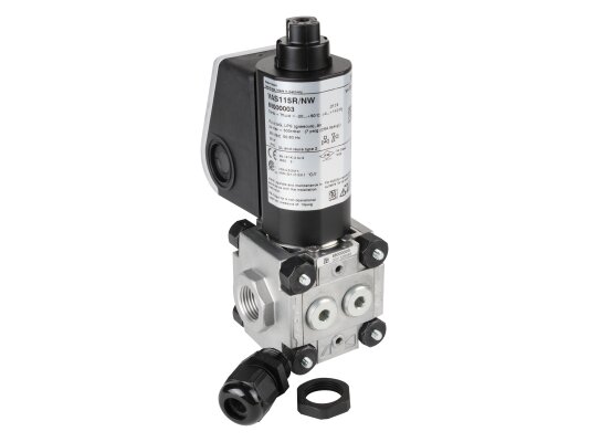 Válvula electromagnética de gas Kromschroder VAS115R/NW M20