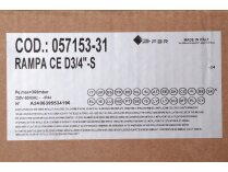 Quemador de gas FBR GAS X2/M CE TL + R. CE D3/4"- S