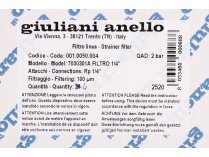 Giuliani Anello 70303/01A liquid fuel filter