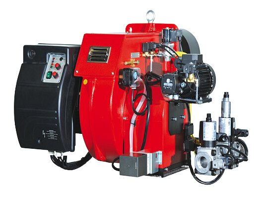 Ecoflam MULTICALOR 200.1 PR-AB TL VGD 40.080 gas/diesel burner, art: 3142641-3142026.