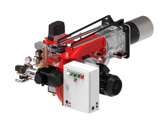 Gas/diesel burner FBR K X7/M TL + R. CE-CT DN80-FS80.